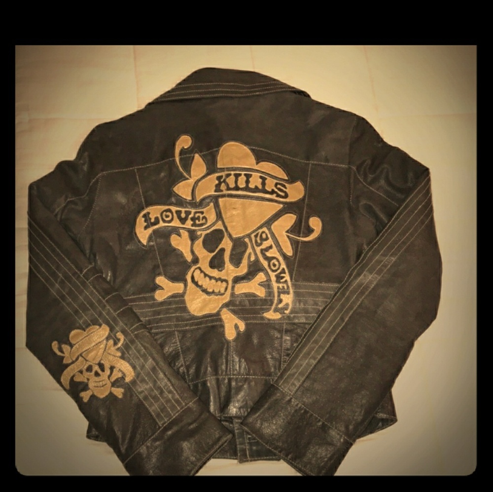 Vintage leather jacket